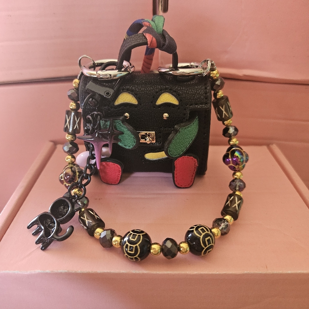 Real BBK Leather mini bag